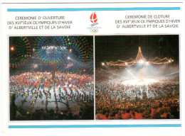 CPM ALBERTVILLE SAVOIE VILLE OLYMPIQUE CEREMONIE D OUVERTURE DES XVI EME JEUX OLYMPIQUES D HIVER - Albertville