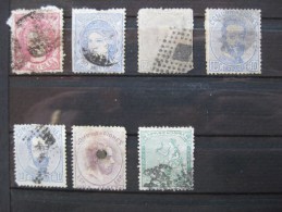 Timbre Espagne : 1870 - 1873 Régence  & - Used Stamps