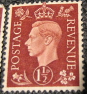 Great Britain 1937 King George VI 1.5d - Mint - Ongebruikt