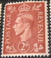 Great Britain 1951 King George VI 2d - Mint - Unused Stamps