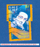 *  2001 N° 3395  MICHEL BERGER   OBLITÉRÉ YVERT 1.60 € - Usados