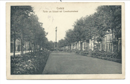 CPA - Allemagne - CREFELD - KREFELD - Partie Am Ostwall Mit Corneliusdenkmal   // - Krefeld