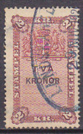 Swedish Revenue Stamp, Used, From Early 20th Century. - Fiscale Zegels