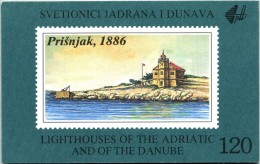 N° Yvert 2354 à 2365 - Carnet De Yougoslavie (1991) (Neuf - **) - Phares De L'Adriatique Et Du Danube - Carnets