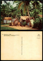 PORTUGAL COR 42211 - SÃO TOMÉ E PRINCIPE - ACAMPAMENTO DE PESCADORES NO PANTUFO - Santo Tomé Y Príncipe