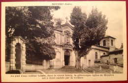 69 Rhone  Isere  MEYZIEU Eglise Au Pied D'une Colline Boisée - Meyzieu