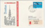 Zurich Boston 1971 - Inaugural Flight 1er Vol 1° Volo Erstflug - Swissair - Lettre Cover Brief - Eerste Vluchten