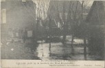 Calloo.  -    De Overstroming In Vlaanderen ;  Zicht Op De Boerderij ....  Mooi Poststuk 1911  Naar  Somerghem - Beveren-Waas