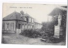 CPa  DE YERVILLE   (SEINE-IN)  ECOLE LIBRE DES FILLES - Yerville