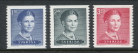 Sweden 1981-1984,  Queen Silvia, Type I, Complete Set Of  3, See Scann, MNH (**) - Nuevos