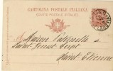 ENTIER POSTAL # CARTOLINA POSTALE ITALIANA # CARTE POSTALE D'ITALIE #  TORINO A SAINT GENEST LERPT FRANCE # - Entiers Postaux