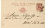 ENTIER POSTAL # CARTOLINA POSTALE ITALIANA # CARTE POSTALE D'ITALIE #  TORINO A SAINT GENEST LERPT FRANCE # - Ganzsachen