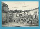 CPA Animée Place Du Marché GONDRECOURT 55 - Gondrecourt Le Chateau