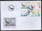 Cabo Verde 2007 - Ciclo Da Baleia IIe Serie Whale Wal Baleine Boot Ship Boat Schiff Bateau 4 Val. FDC - Cap Vert