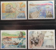 Cabo Verde 2006 - Ciclo Da Baleia Ie Serie Whale Wal Baleine Rare Bateau Ship Boot Boat Voilier Segelboot 4 Val. MNH - Walvissen