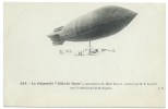 CPA BALLON DIRIGEABLE / ZEPPELIN / LE VILLE DE PARIS - Zeppeline