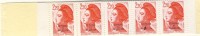 CARNET 10 TIMBRES** 1986 ST PIERRE ET MIQUELON #   2.20 LIBERTE GANDON ROUGE BICENTENAIRE SURCHARGE ST PIERRE - Postzegelboekjes