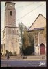 CPM Non écrite 44 NORT Sur ERDRE L'Eglise St Christophe Et L'ancien Clocher - Nort Sur Erdre