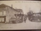 CPA Dordogne Belves Place De La Croix Des Frères Et Avenue Des Tilleuls - Autres & Non Classés