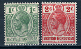 1915 - BRITISH HONDURAS (BELIZE) - Catg. Mi. 76/77 -  NH - (T15112015..) - Honduras Britannique (...-1970)