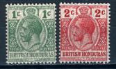 1915 - BRITISH HONDURAS (BELIZE) - Catg. Mi. 76/77 -  NH - (T15112015..) - Brits-Honduras (...-1970)