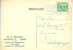 1942 Firmabk Van LEIDEN Naar Biezelinge - Briefe U. Dokumente