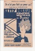 PARTITION - COMEDIE MUSICALE EN 3 ACTES - KETTY BOXEUR -THEATRE DE LA POTINIERE - Comedias Musicales