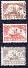 GROENLAND 1950-59 YT N° 25 à 27 Obl. - Used Stamps