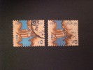 STAMPS EGITTO U.A.R 1964 National Symbols STAMPA COLORE AZZURRO ANZICHE BLUE  SU QUELLO DI SX - Gebruikt