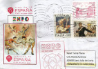 UNIVERSAL EXPO MILANO 2015. SPAIN/ESPAÑA.letter From The Spanish Pavilion,with Official Stamp Of The EXPO - 2015 – Milán (Italia)