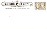 CANADA. Carte Pré-timbrée Neuve. Reine Victoria. One Cent. - 1860-1899 Reign Of Victoria