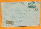 Czechoslovakia 1949 Air Mail Cover Mailed To USA - Airmail