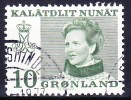 GROENLAND 1973 YT N° 72b Obl. - Used Stamps