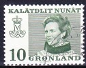 GROENLAND 1973 YT N° 72b Obl. - Used Stamps