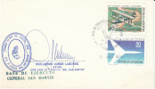 Argentinien 1979  Antarktisstation GENERAL SAN MARTIN  Mit Unterschrift  Frankatur MiNr. 1318, 1319 - Bases Antarctiques