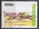 Timbre Oblitéré N° 1838(Yvert) Sénégal 2012 - Courses Hippiques - Senegal (1960-...)