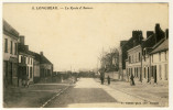 Longueau  -  La Route D´Amiens .... Année 1916  -  2 Scans - Longueau