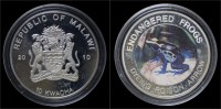 Malawi- 10 Kwacha 2010- Endangered Frogs- Dyeng Poison Arrow - Malawi