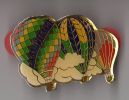 PIN´S MONTGOLFIERE LA SAUVEGARDE - Airships