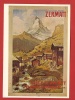 YLIT-05b  Repro Affiche Chemins De Fer Viège-Zermatt-Gornergrat  Matterhorn De Reckziegel 1898, Non Circulé - Viège