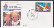 Voyage Jean Paul II - 1979/1981 - Enveloppe Illustrée - Papes