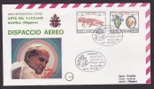 Voyage Jean Paul II - 1979/1981 - Enveloppe Illustrée - Papes