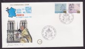 Voyage Jean Paul II - 1979/1981 - Enveloppe Illustrée - Papes