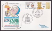 Voyage Jean Paul II - 1979/1981 - Enveloppe Illustrée - Papes