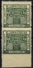 Colis Postaux  Maury N° 51 Vert Foncé Dentel  2 Timbres En Paire Verticale De Découper Verticalement La Horizontale   ** - Mint/Hinged