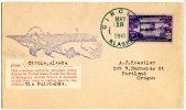 Circle Alaska Via Fairbanks 1941 Letter Cover Bb151014 - 2c. 1941-1960 Cartas