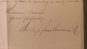 1882 DAVID OPPENHEIMER - Signed Manuscript Letter - Andere & Zonder Classificatie