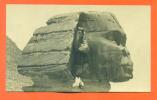 Egypte "  Rare Carte Photo Du Sphinx " - Sfinge