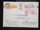ESPAGNE - Carte De Aviles En 1939 Pour La Belgique - Avec Censure Et Propagande De Franco - A Voir - Lot P12626 - Nationalistische Censuur