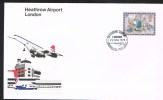 Überschall Concorde – London 22.11.79 – FDC Airport Heathrow (360) - Poststempel